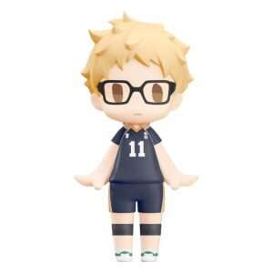 Haikyu!! Hello! Good Smile Action Figura Kei Tsukishima 10 Cm Orange Rouge