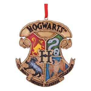 Harry Potter Hanging Tree Ornaments Hogwarts Case (6) Nemesis Now