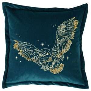 Harry Potter Hedwig velvet cushion Widdop & Co
