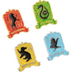 Harry Potter Hogwarts 4 Spilla Set Erik