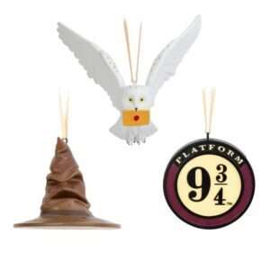 Harry Potter Natale - Set (3) Decorazioni Natalizie 7 cm - Erik