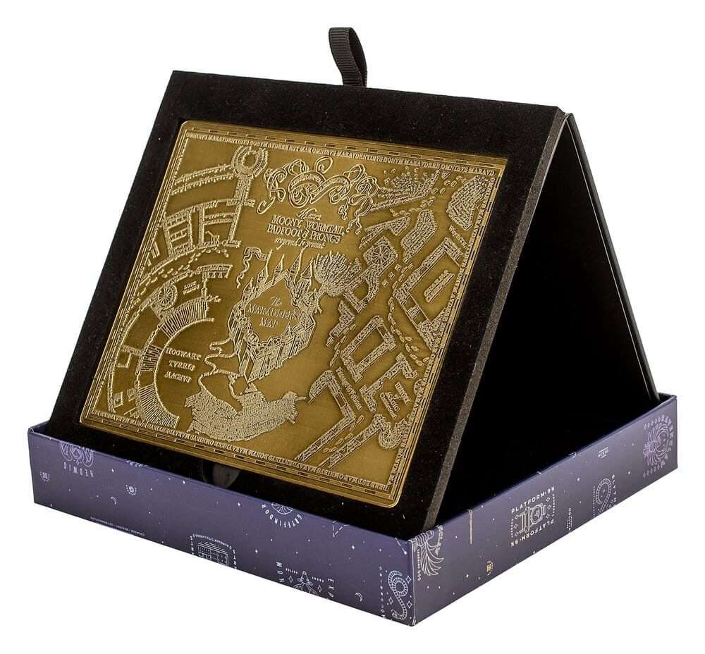 Harry Potter Replica Mappa Del Malandrino Metal Map 15 Cm Aaa Merchandise