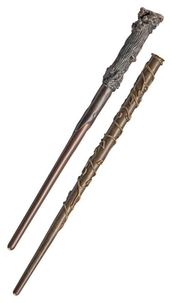 Harry Potter Roleplay Replica Wands 2-Pack Harry Potter & Hermione Granger 31 Cm Noble Collection