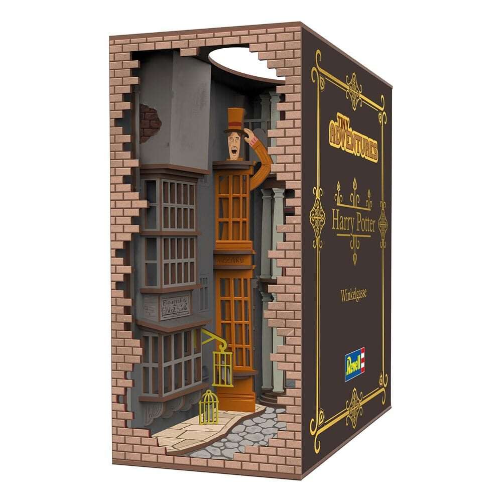 Harry Potter Tiny Adventures Book Nook Mini Diorama Diagon Alley 23 Cm Revell