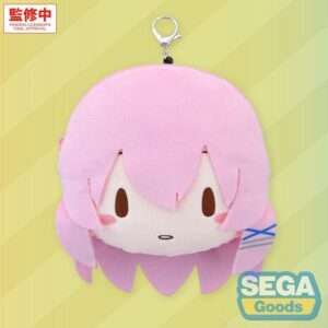 Hatsune Miku: Coloful Stage! Peluche Portachiavi Megurine Luka School Sekai 15 Cm Sega