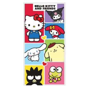 Hello Kitty E Friends Microfibre Telo Mare Sanrio