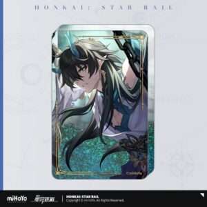 Honkai: Star Rail Light Cone Stampa In Acrilico Ornament Con Glitter: Brighter Than The Sun 9 Cm Mihoyo