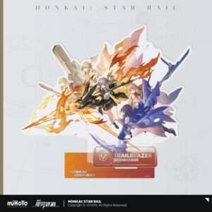 Honkai: Star Rail Stampa In Acrilico Figura Trailblazer Female 23 Cm Mihoyo