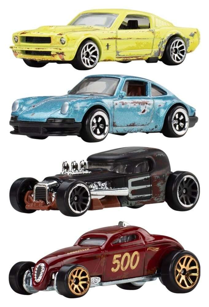 Hot Wheels Silver Series Die-Cast Vehicles 1/64 Vintage 979K Mattel