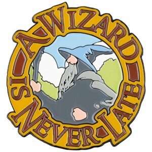 Il Signore Degli Anelli Magnet A Wizard Is Never Late (enamel) 7 Cm Weta Workshop
