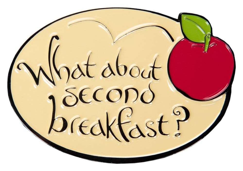 Il Signore Degli Anelli Magnet What About Second Breakfast? (enamel) 7 Cm Weta Workshop