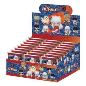 Inuyasha 3d Foam Bag Clips Series 2 Con Figure Int.