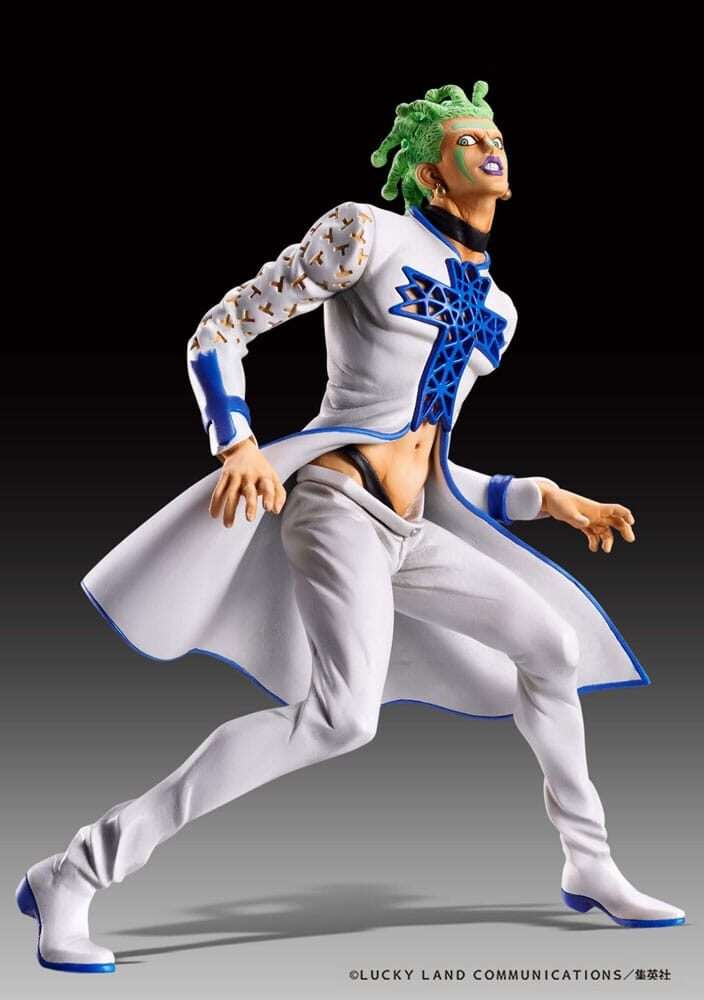 Jojo's Bizarre Adventure Part 5 Golden Wind Statua Legend Pvc Statua Cioccolata 17 Cm Medicos Entertainment