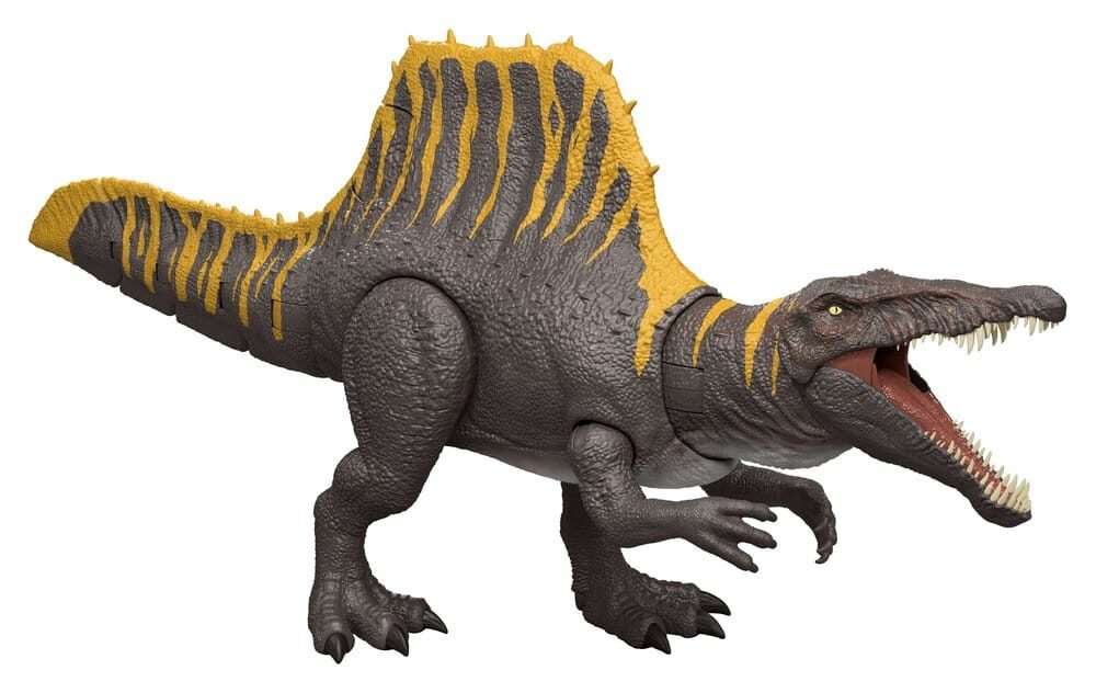 Jurassic World Rebirth Action Figura Tail Thrasher Spinosaurus 55 Cm Mattel