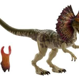 Jurassic World Rebirth Hammond Collection Action Figure Dilophosaurus Mattel