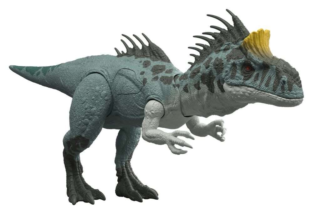 Jurassic World: Survival Action Figure Wild Roar Cryolophosaurus 37 Cm Mattel