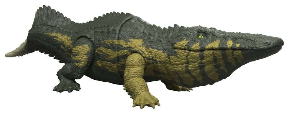 Jurassic World: Survival Action Figure Wild Roar Stomatosuchus 37 Cm Mattel