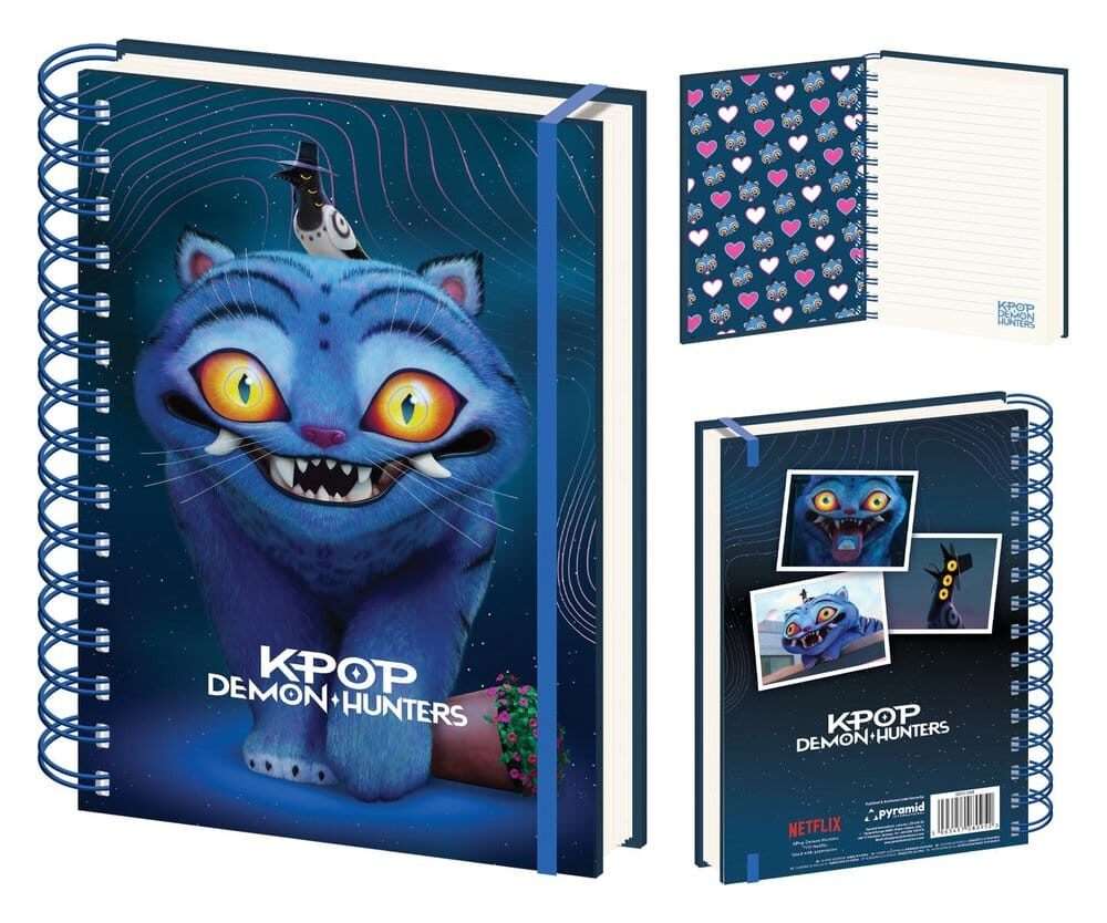 K-pop Demon Hunters Derpy Tiger 3d Lenticular Agenda Taccuino Pyramid International