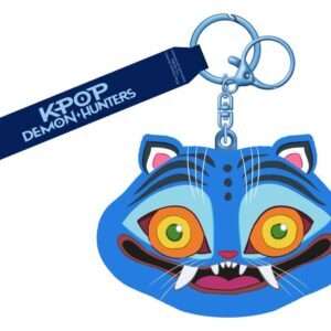 K-pop Demon Hunters Derpy Tiger Silicone Portachiavi Borsellino Astuccio Pyramid International