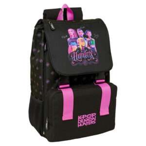 Kpop Demon Hunters Negra backpack Safta