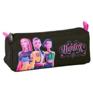 Kpop Demon Hunters Negra pencil case Safta