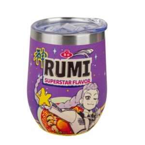 Kpop Demon Hunters Rumi Superstar Flavor Thermal Tazza Da Viaggio Tazza Cinereplicas