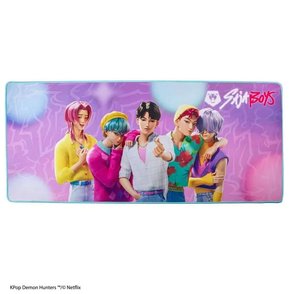 Kpop Demon Hunters Saja Boys Desk Mat Tappetino Per Mouse Cinereplicas