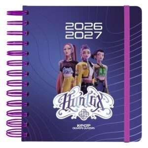 Kpop Demon Hunters School Diario Daily Planner 2026/2027 A5 Grupo Erik