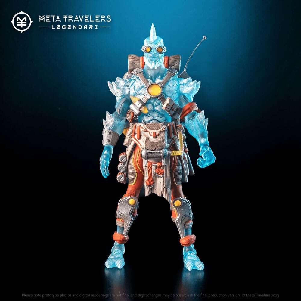 Legendari Actionfigur 1/10 Meld Master 18 Cm MetaTravelers