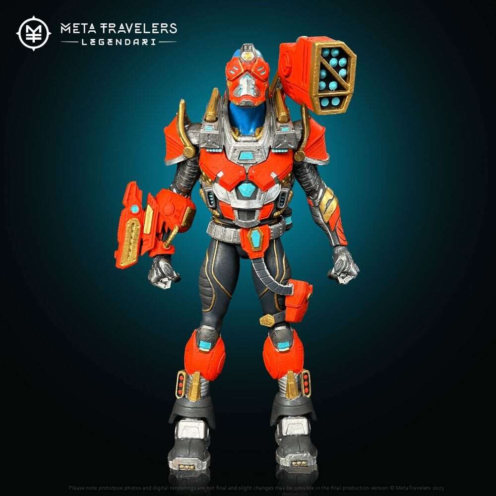 Legendari Actionfigur 1/10 Nekzus 18 Cm MetaTravelers