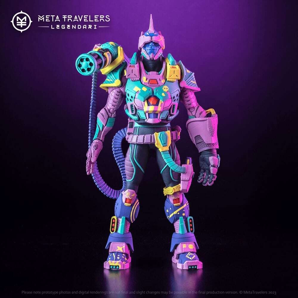 Legendari Actionfigur 1/10 Quik Jak 18 Cm MetaTravelers