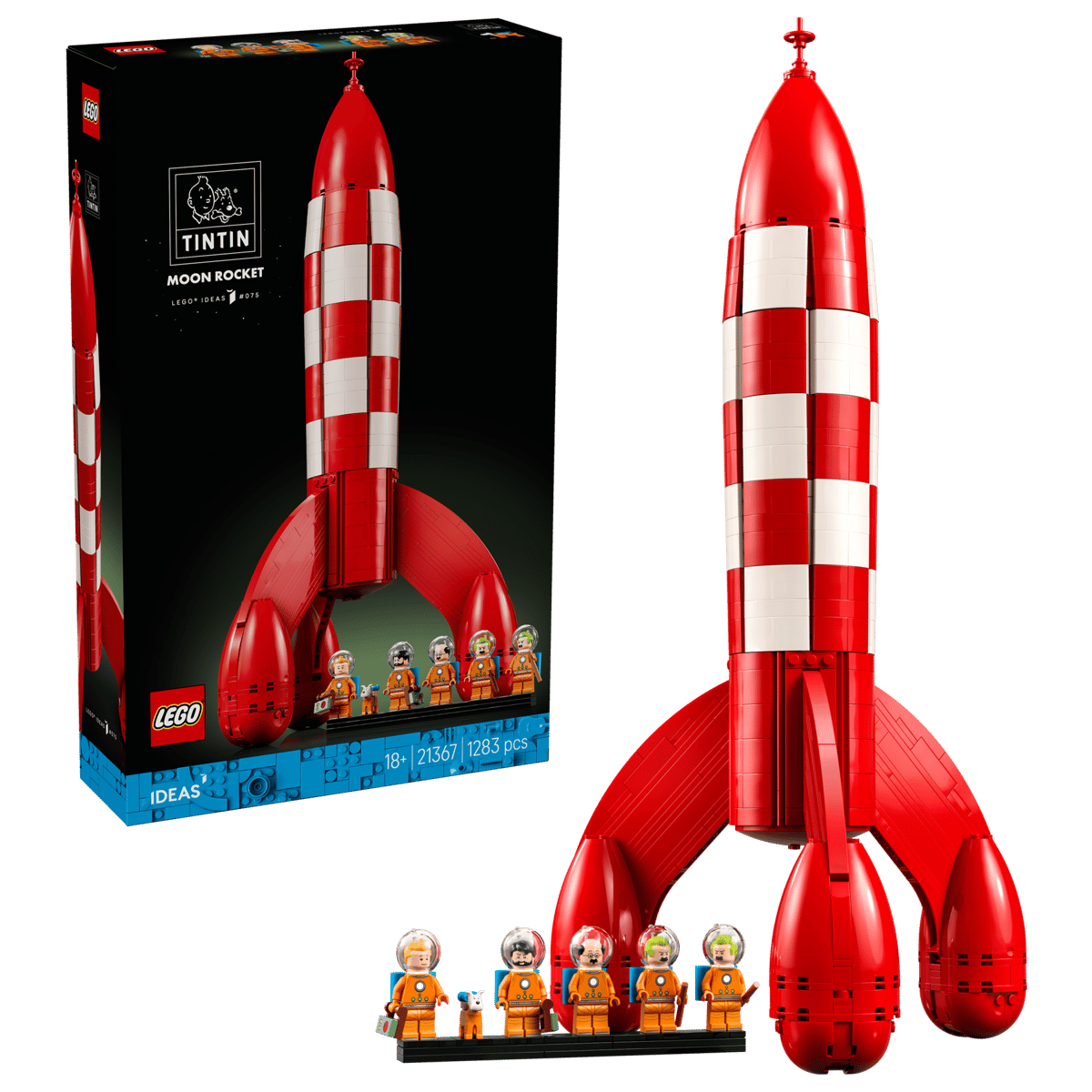 LEGO IDEAS 21367 - RAZZO LUNARE DI TIN TIN