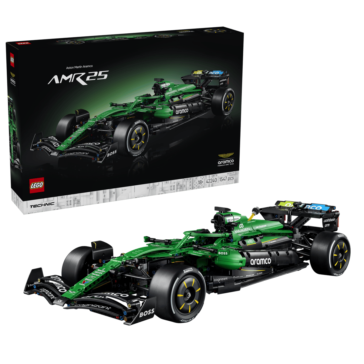LEGO TECHNIC 42240 - AUTO F1® ASTON MARTIN ARAMCO AMR25