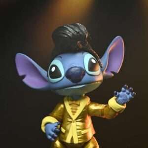 Lilo & Stitch Gold Suit Elvis Stitch Af Action Figura Neca