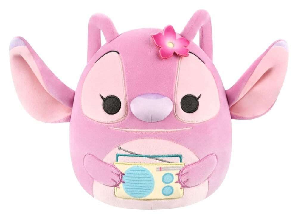Lilo & Stitch Squishmallow Plush Figure Angel With Boombox 20 Cm Jazwares