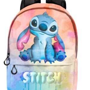 Lilo & Stitch Ventaglio Hs Zaino 3.0 Watercolour Karactermania