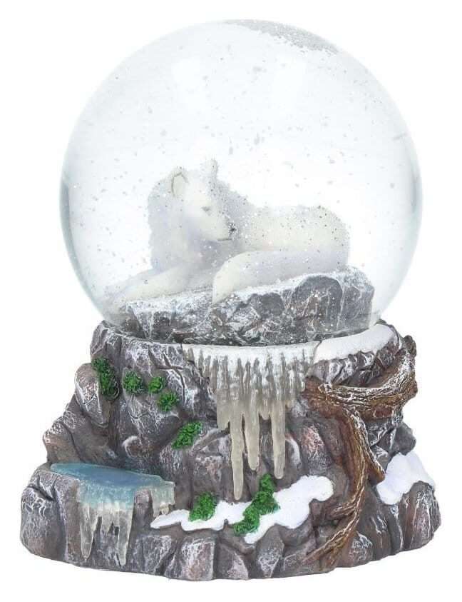 Lisa Parker Snow Globe Guardian Of The North 11 Cm Nemesis Now