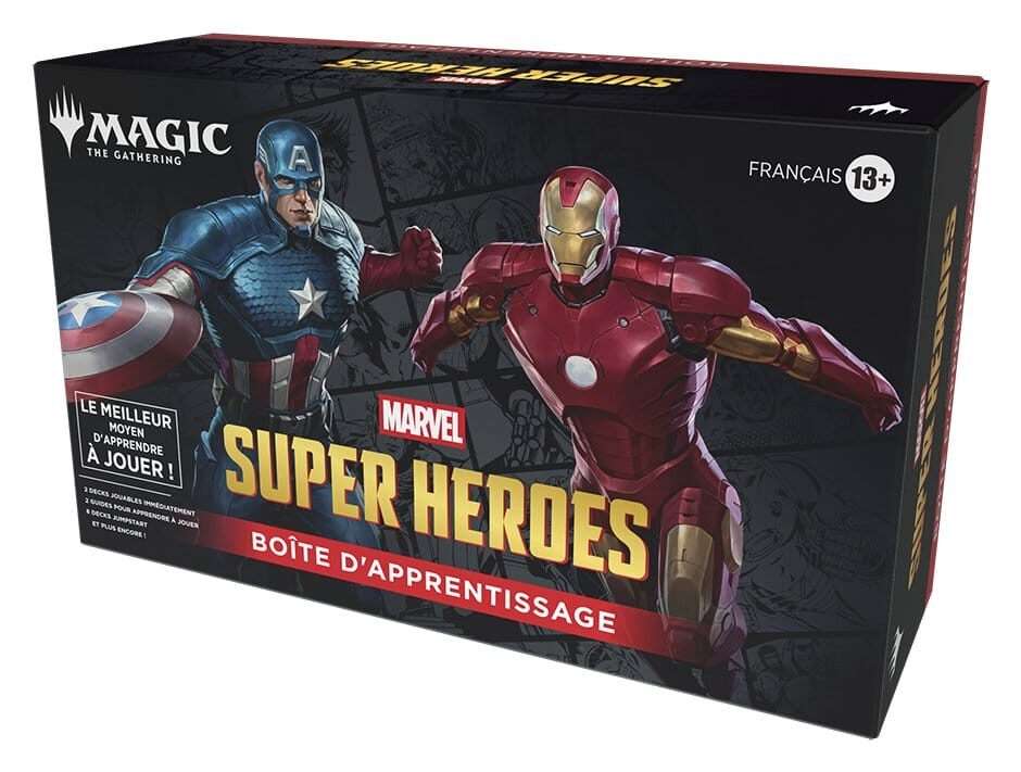 Magic The Gathering Marvel Super Heroes Beginner Box Case French Wizards of the Coast