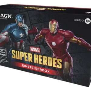 Magic The Gathering Marvel Super Heroes Beginner Box Case  German Wizards of the Coast