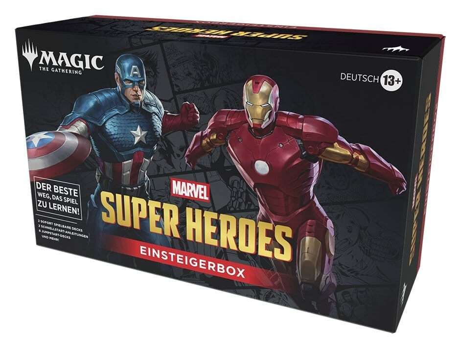 Magic The Gathering Marvel Super Heroes Beginner Box Case German Wizards of the Coast
