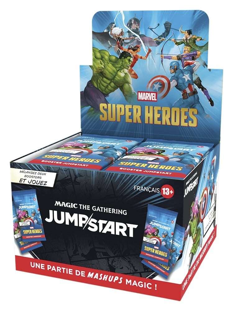 Magic The Gathering Marvel Super Heroes Jumpstart Booster French Wizards of the Coast