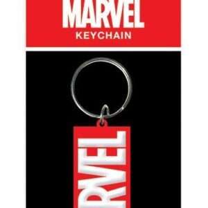 Marvel Comics Portachiavi in Gomma Logo Marvel 6 Cm Pyramid International