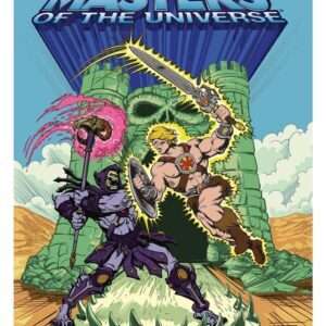 Masters Of The Universe Art Print He-Man & Skeletor Limited Edition 42 X 30 Cm FaNaTtik