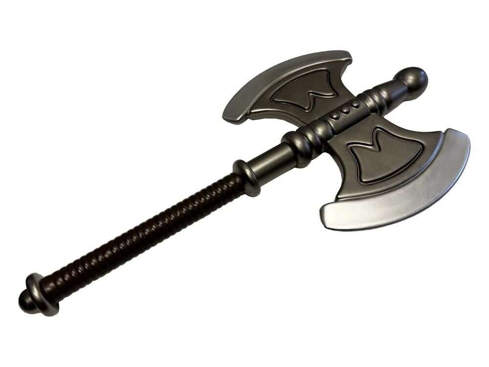 MASTERS OF THE UNIVERSE HE-MAN BATTLE AXE LARP STUNT PROP REPLICA Replica FACTORY ENT