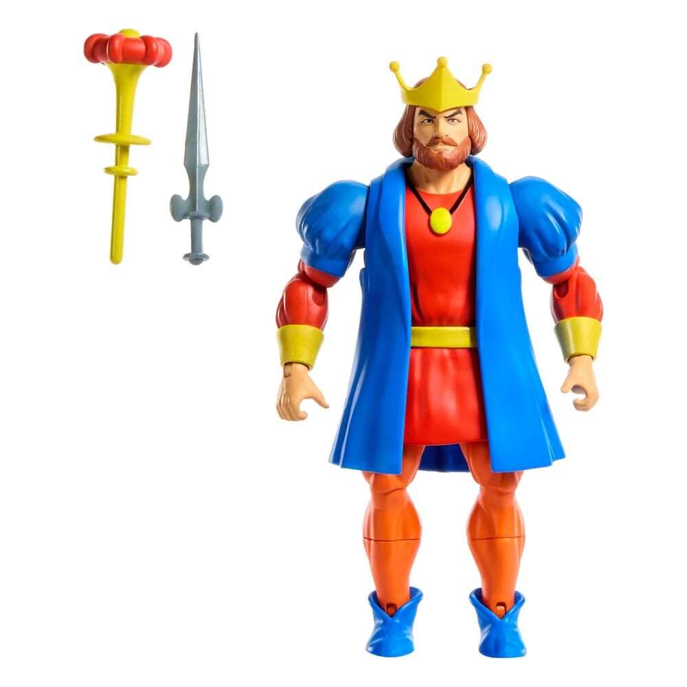 Masters Of The Universe Origins Action Figura Cartoon Collection: King Randor 14 Cm Mattel