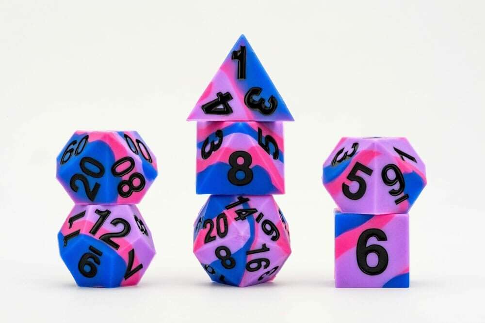 Mdg Dice Set Pride Bisexual Bandiera Fanroll