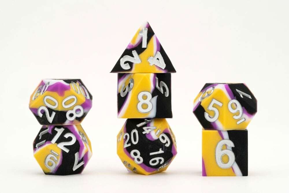Mdg Dice Set Pride Nonbinary Bandiera Fanroll
