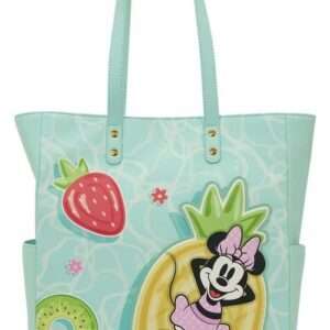 Mickey & Minnie Beach Fun Tote Bag Loungefly