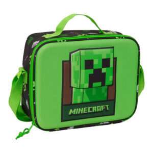 Minecraft 3D thermal lunch bag Safta