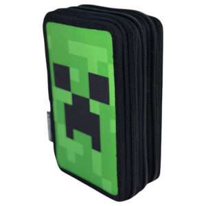 Minecraft Face Astuccio Triplo Manenti